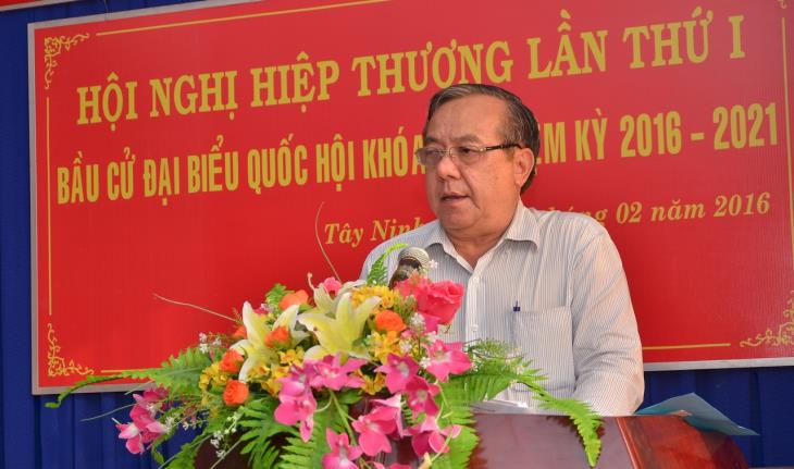 Uỷ ban MTTQVN tỉnh Tây Ninh: Hiệp thương lần thứ nhất thoả thuận cơ cấu, thành phần và số lượng người ứng cử đại biểu Quốc hội và HĐND tỉnh